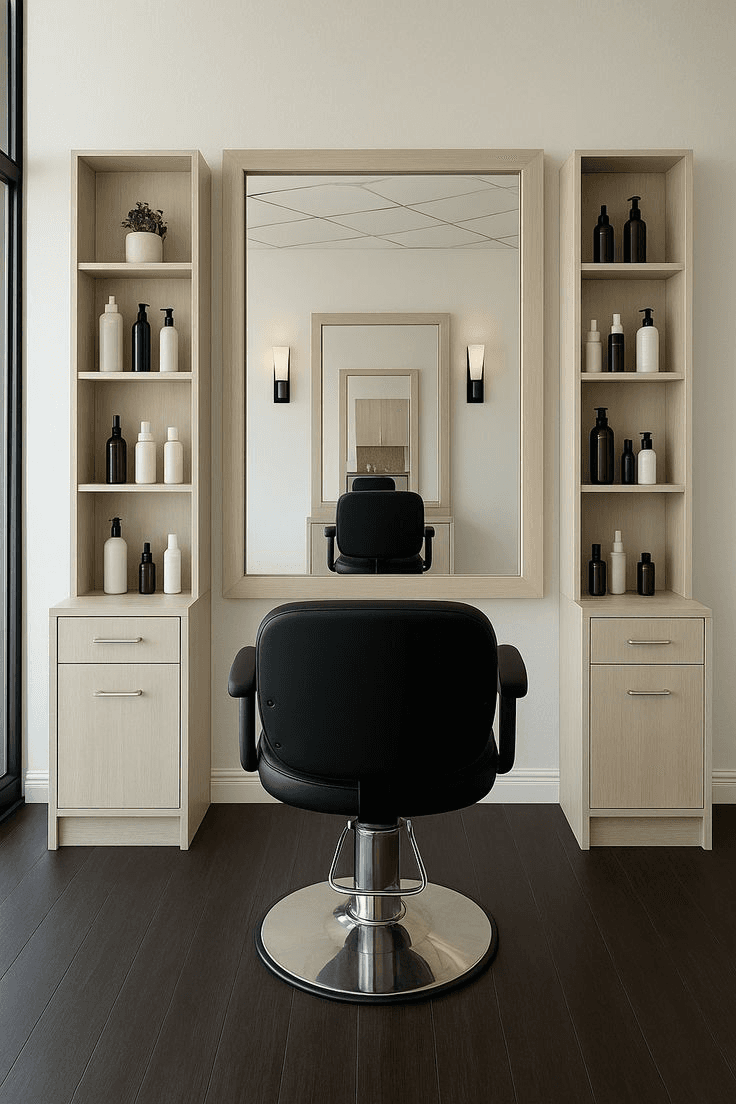 Fully furnished private beauty studio