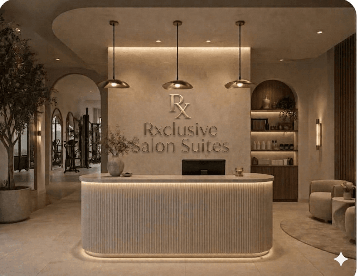 Luxury private salon suite at RXclusive